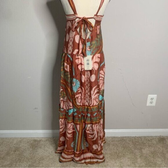 NWT Maaji Garden Engraving Adelina Boho Maxi Dress - Picture 13 of 15